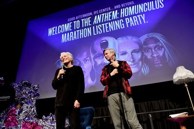 Glenn Close and John Cameron Mitchell Photo