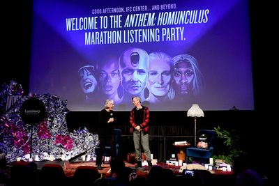 Glenn Close and John Cameron Mitchell Photo