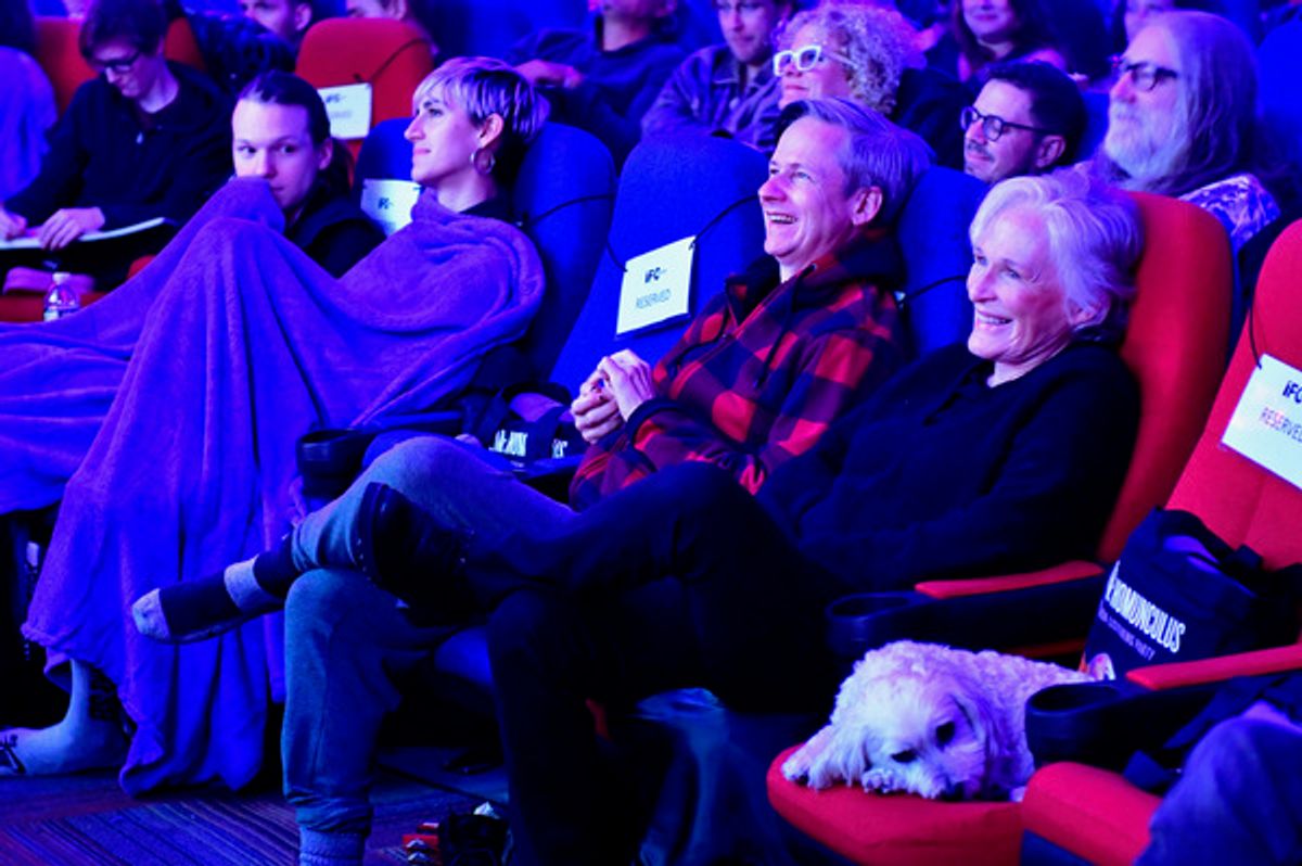 Glenn Close and John Cameron Mitchell at 