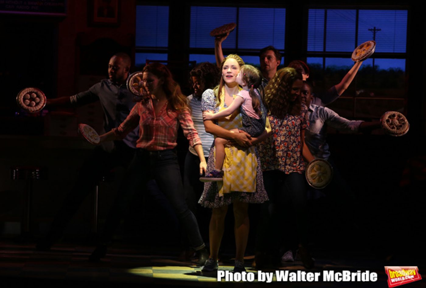 Photo Coverage: Katharine McPhee Opens Up the Diner One Last Time in WAITRESS on Broadway Photo Coverage: Katharine McPhee Opens Up the Diner One Last Time in WAITRESS on Broadway Image