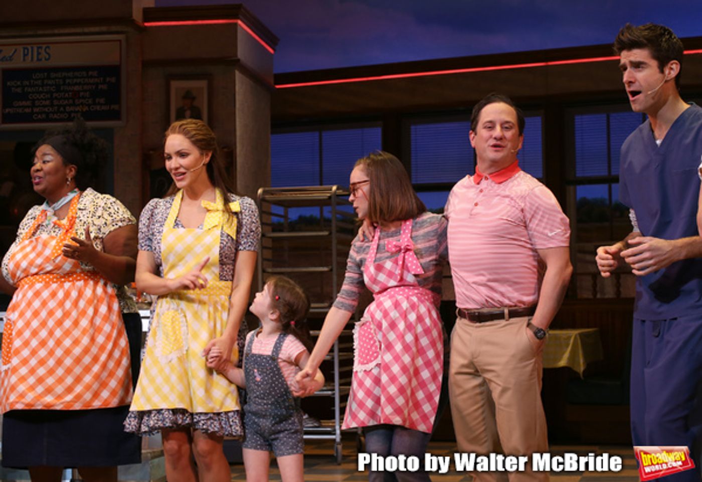 Photo Coverage: Katharine McPhee Opens Up the Diner One Last Time in WAITRESS on Broadway Photo Coverage: Katharine McPhee Opens Up the Diner One Last Time in WAITRESS on Broadway Image