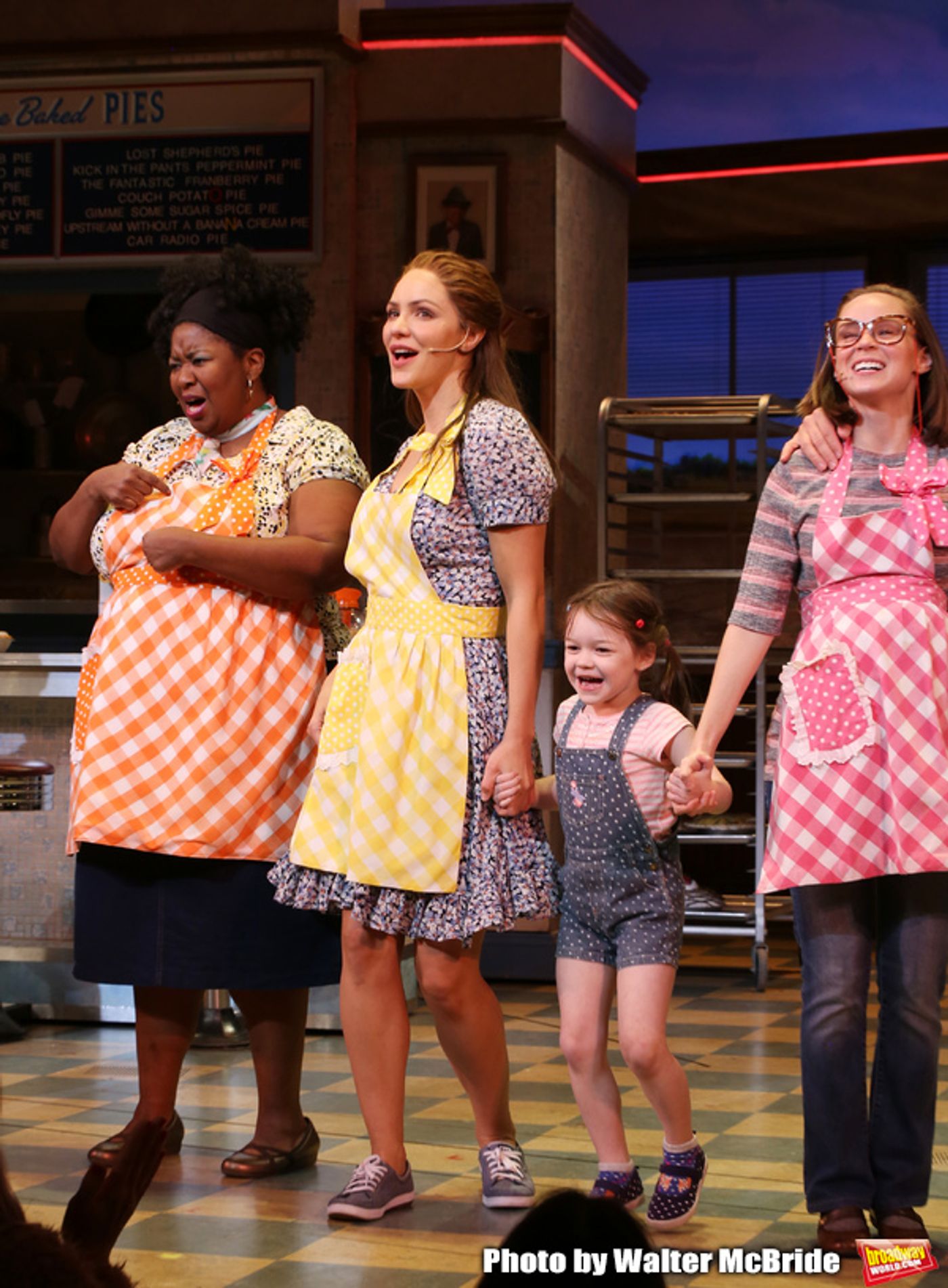 Photo Coverage: Katharine McPhee Opens Up the Diner One Last Time in WAITRESS on Broadway Photo Coverage: Katharine McPhee Opens Up the Diner One Last Time in WAITRESS on Broadway Image