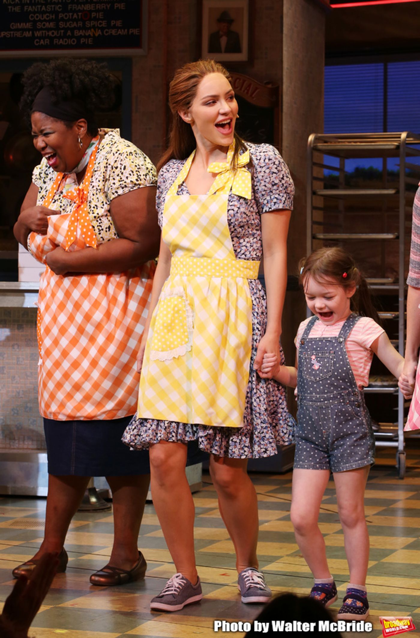 Photo Coverage: Katharine McPhee Opens Up the Diner One Last Time in WAITRESS on Broadway Photo Coverage: Katharine McPhee Opens Up the Diner One Last Time in WAITRESS on Broadway Image