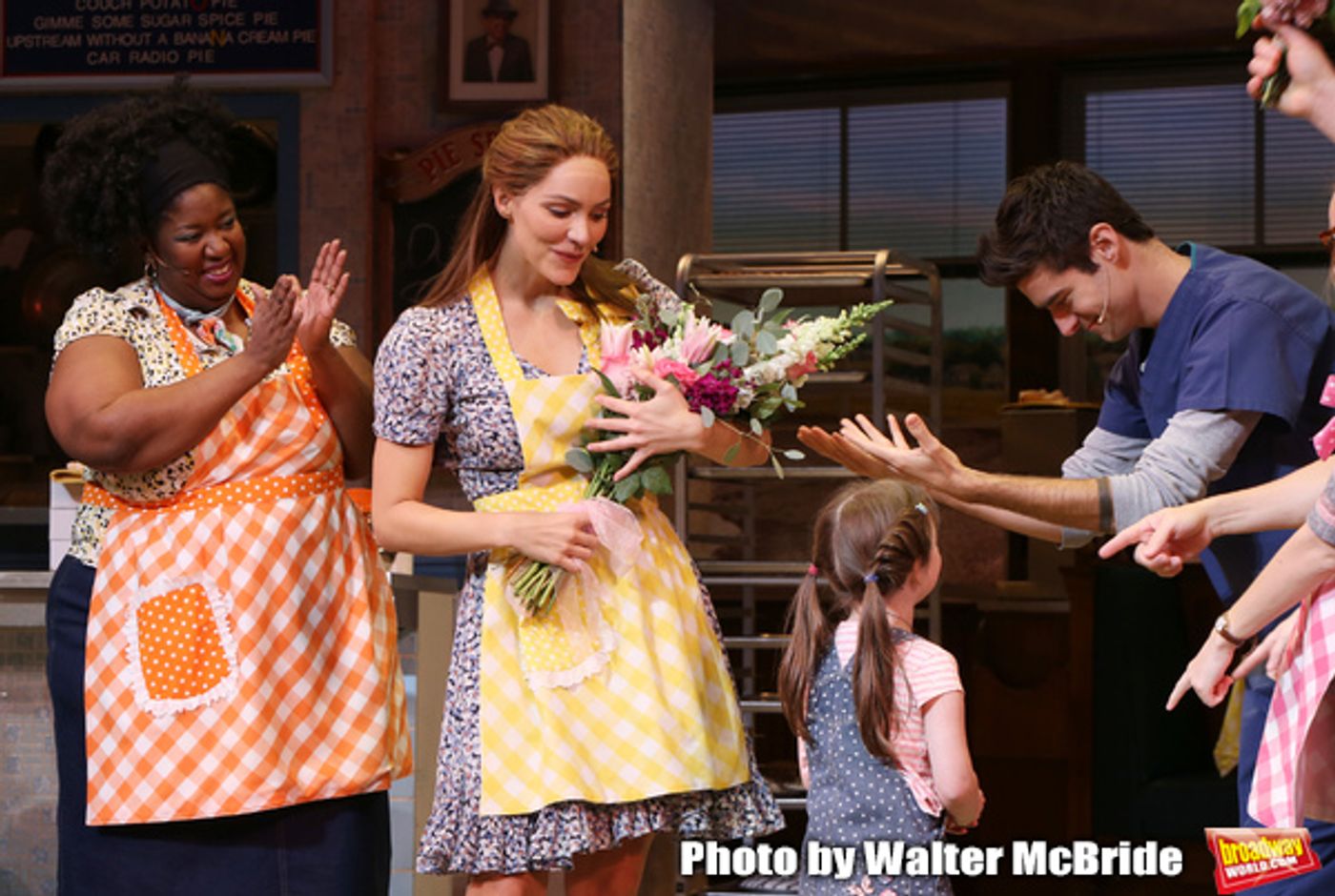 Photo Coverage: Katharine McPhee Opens Up the Diner One Last Time in WAITRESS on Broadway Photo Coverage: Katharine McPhee Opens Up the Diner One Last Time in WAITRESS on Broadway Image