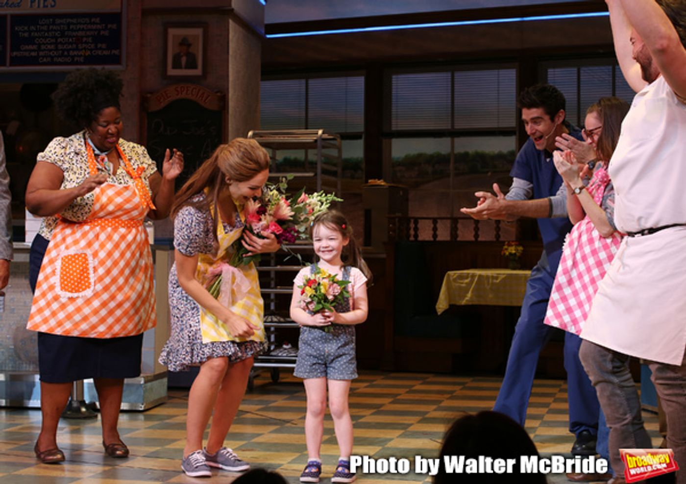 Photo Coverage: Katharine McPhee Opens Up the Diner One Last Time in WAITRESS on Broadway Photo Coverage: Katharine McPhee Opens Up the Diner One Last Time in WAITRESS on Broadway Image