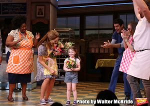 NaTasha Yvette Williams, Katharine McPhee, Delaney Quinn and Drew Gehling  Photo