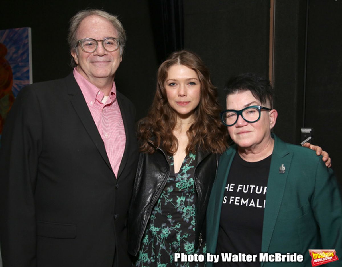 Douglas Aibel, Rebeca Robles and Lea Delaria at 