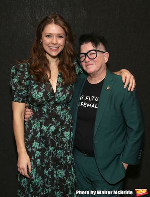 Rebeca Robles and Lea Delaria @ BroadwayWorld Rebeca Robles and Lea Delaria Photo