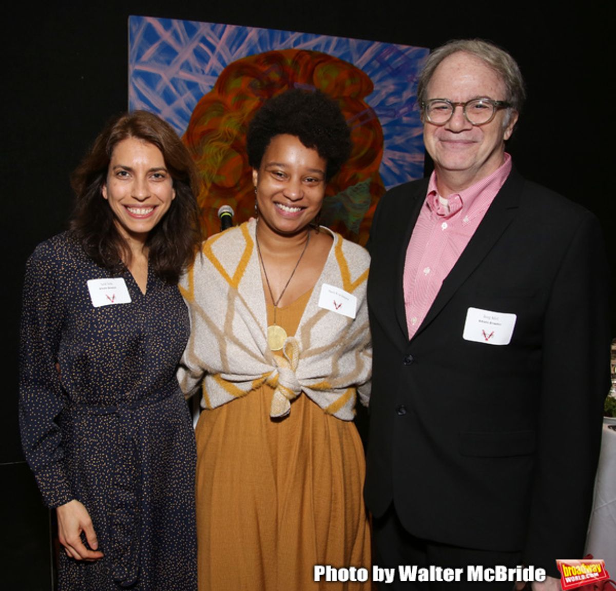 Sarah Stern, Charly Evon Simpson and Douglas Aibel at 