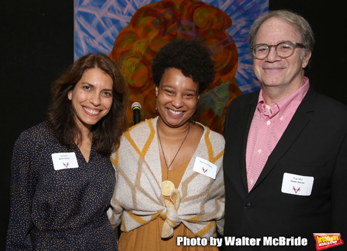 Sarah Stern, Charly Evon Simpson and Douglas Aibel at 