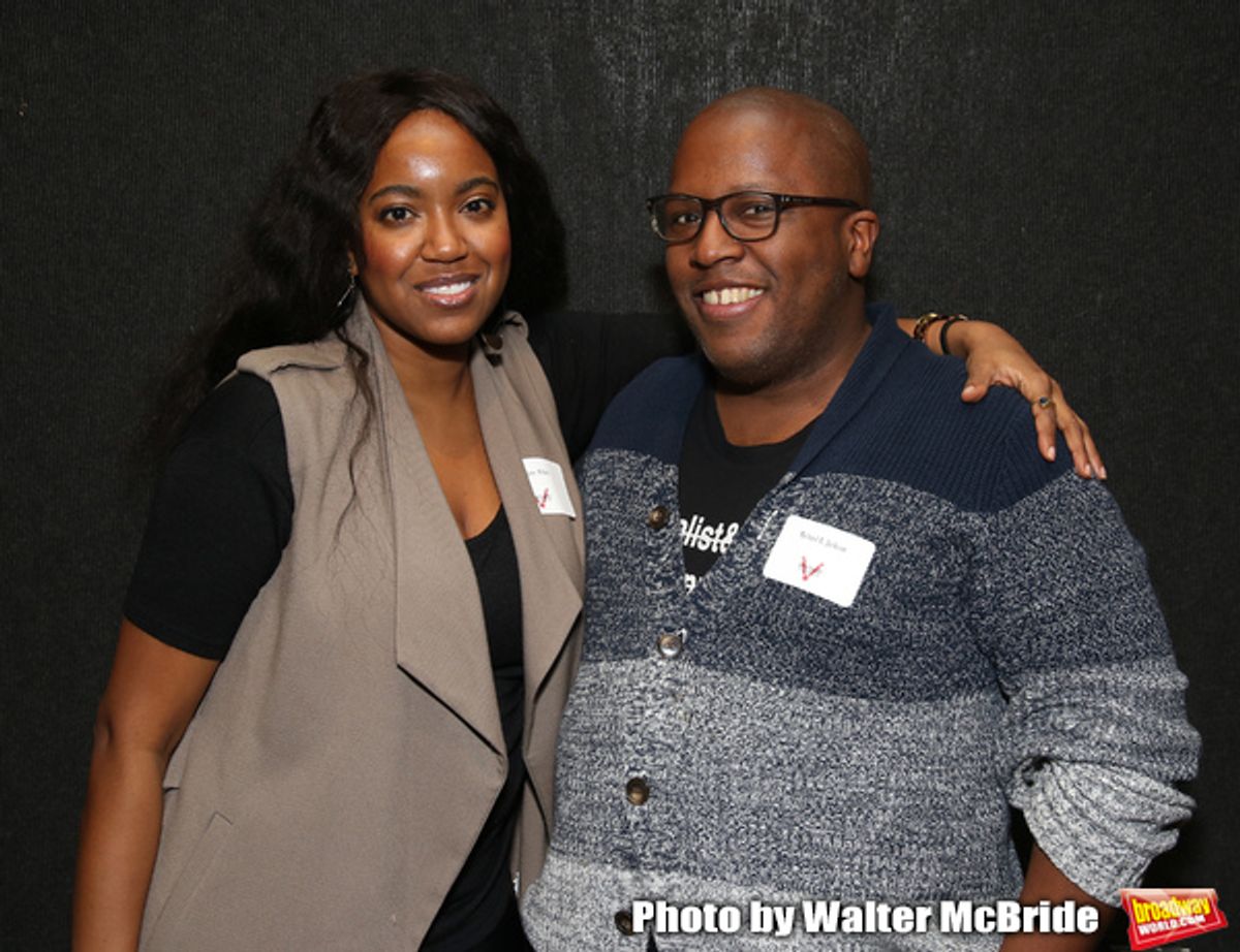 Whitney White and Michael R. Jackson at 