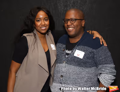 Whitney White and Michael R. Jackson Photo