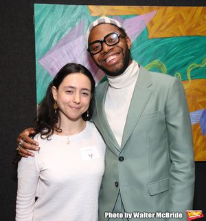 Danya Taymor and Jeremy O. Harris @ BroadwayWorld Danya Taymor and Jeremy O. Harris Photo