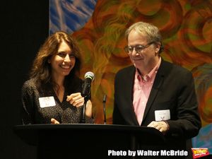 Sarah Stern and Douglas Aibel @ BroadwayWorld Sarah Stern and Douglas Aibel Photo