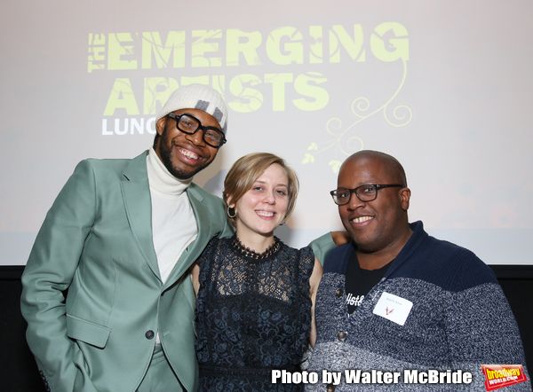 Jeremy O. Harris, Kate Tarker and Michael R. Jackson Photo