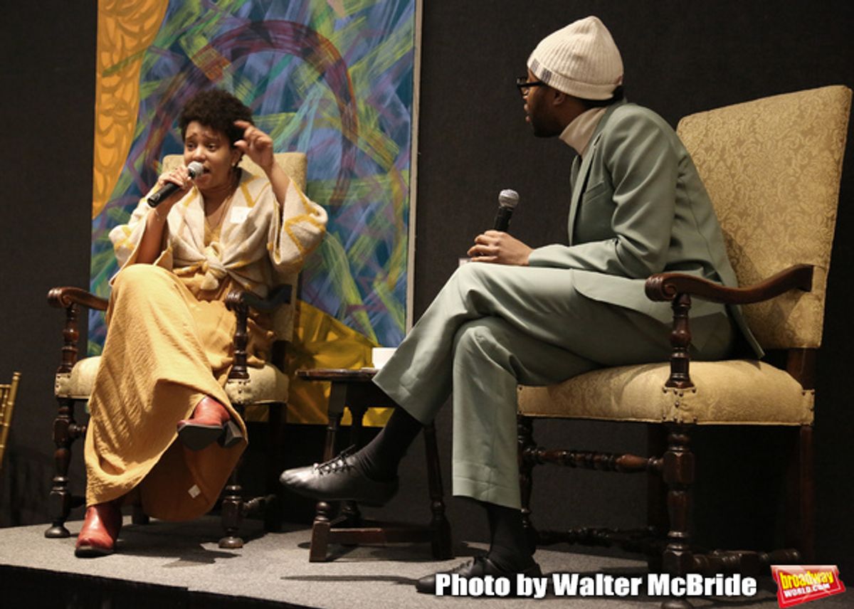 Charly Simpson and Jeremy O. Harris  at 