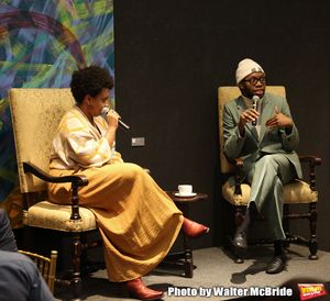 Charly Evon Simpson and Jeremy O. Harris @ BroadwayWorld Charly Evon Simpson and Jeremy O. Harris Photo