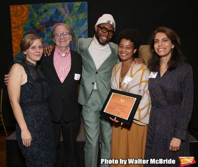 Kate Tarker, Douglas Aibel, Jeremy O. Harris, Charly Evon Simpson and Sarah Stern  Photo