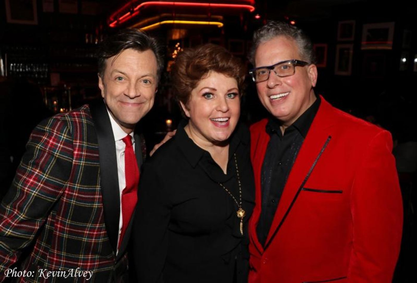 Interview: Klea Blackhurst, Jim Caruso And Billy Stritch of A SWINGING BIRDLAND CHRISTMAS at Birdland  Image