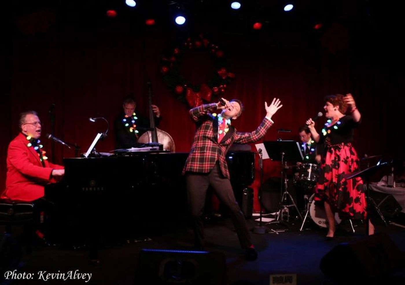 Interview: Klea Blackhurst, Jim Caruso And Billy Stritch of A SWINGING BIRDLAND CHRISTMAS at Birdland  Image