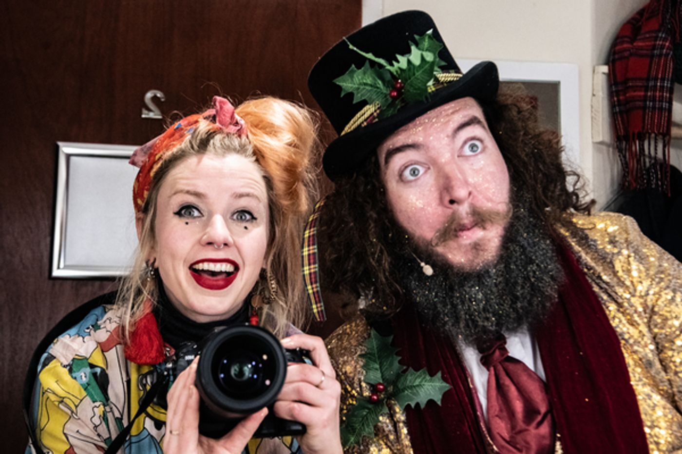 Photo Flash: First Look at A PISSEDMAS CAROL at Leicester Square Theatre Photo Flash: First Look at A PISSEDMAS CAROL at Leicester Square Theatre Image