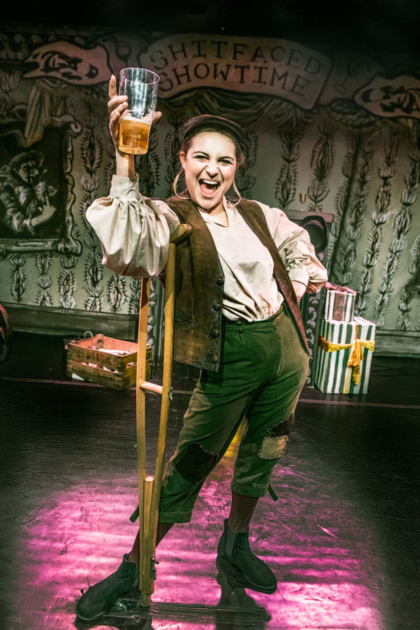 Photo Flash: First Look at A PISSEDMAS CAROL at Leicester Square Theatre Photo Flash: First Look at A PISSEDMAS CAROL at Leicester Square Theatre Image