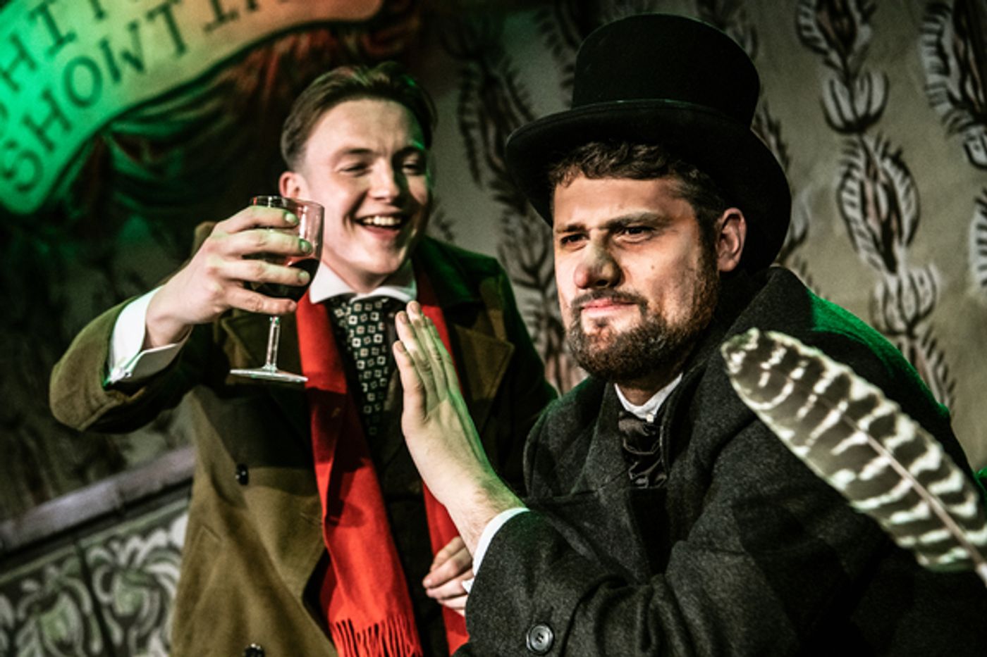 Photo Flash: First Look at A PISSEDMAS CAROL at Leicester Square Theatre Photo Flash: First Look at A PISSEDMAS CAROL at Leicester Square Theatre Image