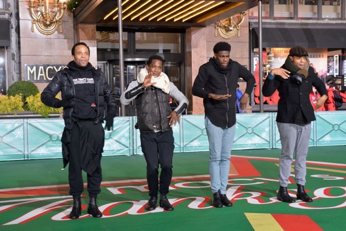 James Harkness, Jelani Remy, Jawan M. Jackson and Derrick Baskin at 