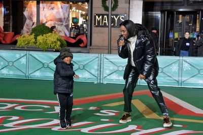 Jayce Burney and Kelly Rowland Photo