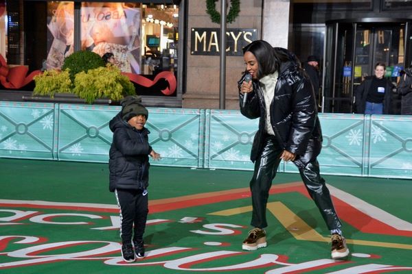 Jayce Burney and Kelly Rowland Photo