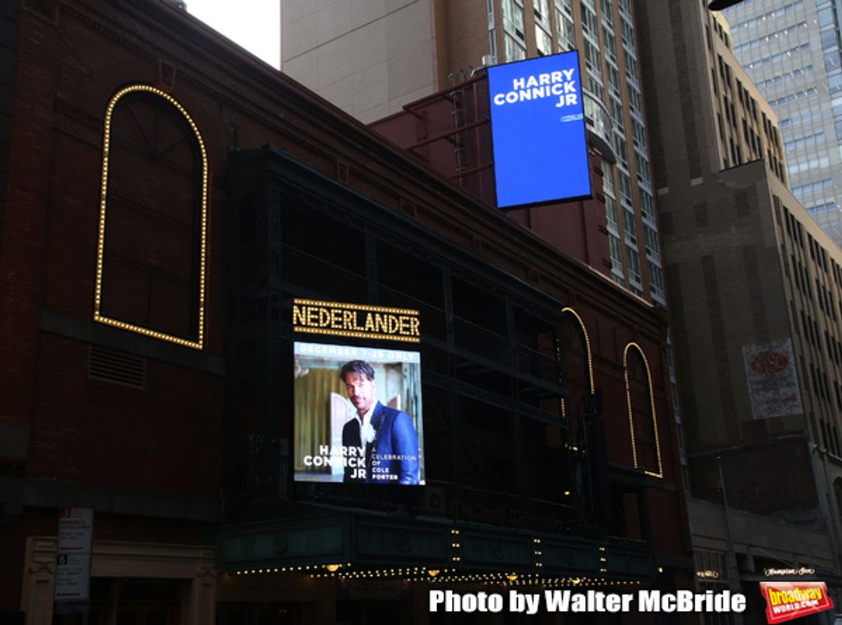 Theatre Marquee  for 'Harry Connick Jr. - A Celebration of Cole Porter' at 