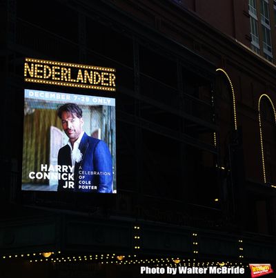 Theatre Marquee  for "Harry Connick Jr. - A Celebration of Cole Porter" Photo