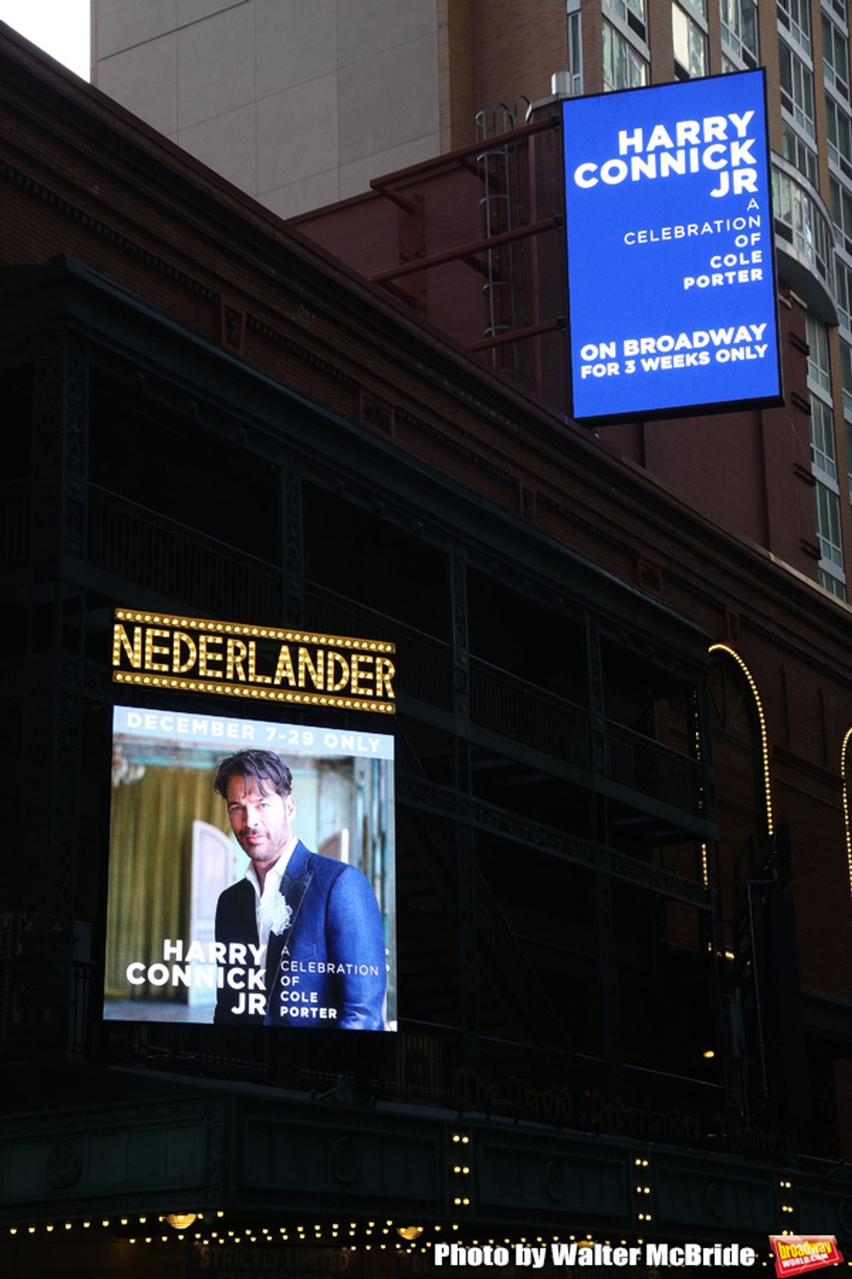 Theatre Marquee  for 'Harry Connick Jr. - A Celebration of Cole Porter' at 