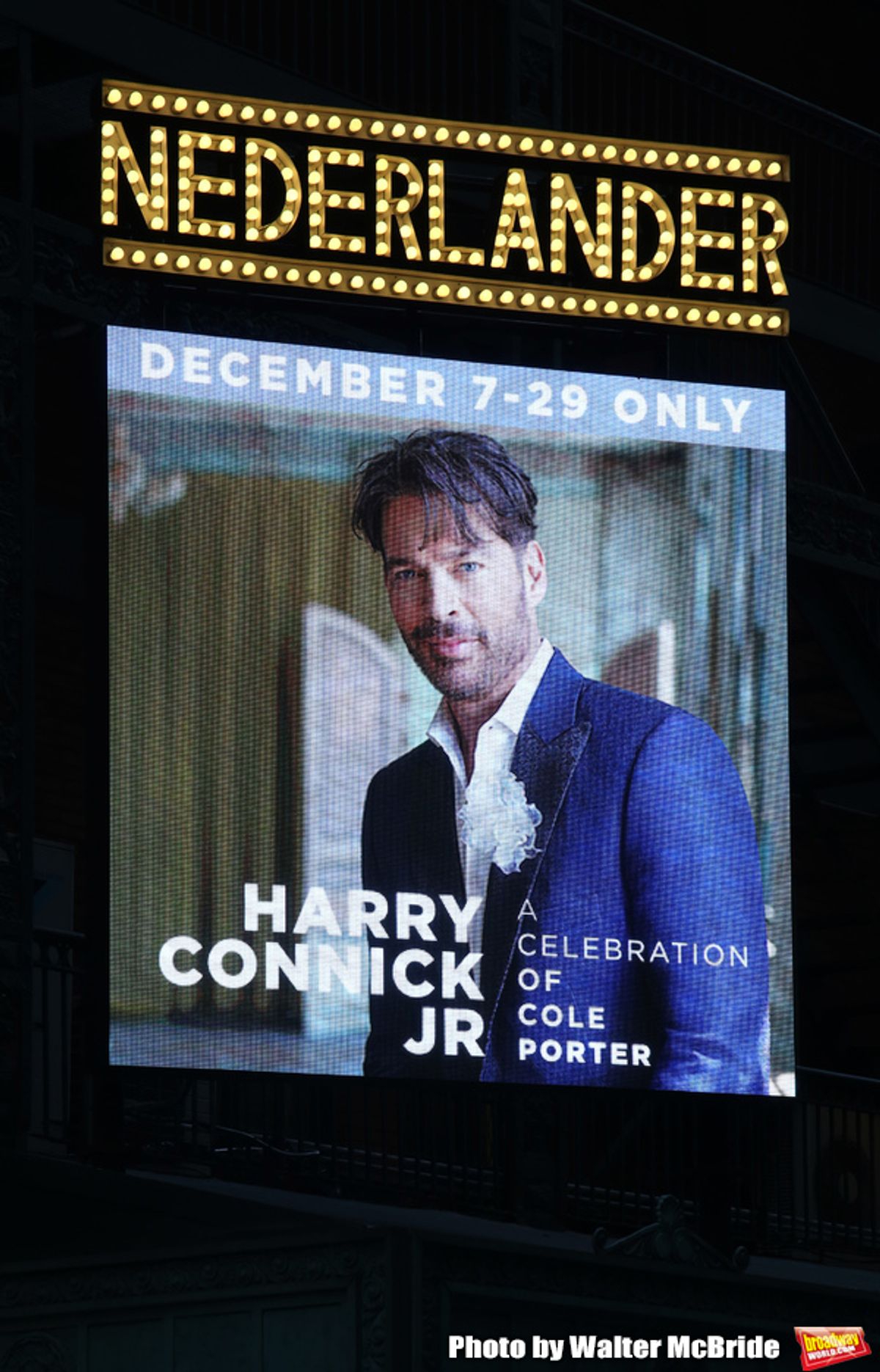 Theatre Marquee  for 'Harry Connick Jr. - A Celebration of Cole Porter' at 