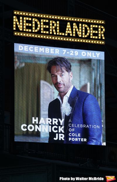 Theatre Marquee  for "Harry Connick Jr. - A Celebration of Cole Porter" Photo