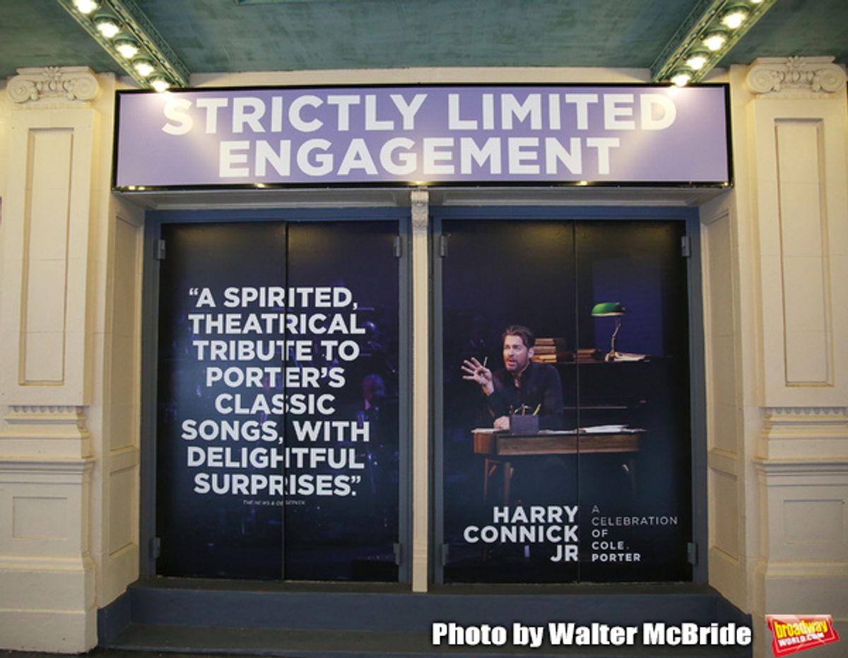 Theatre Marquee  for 'Harry Connick Jr. - A Celebration of Cole Porter' at 