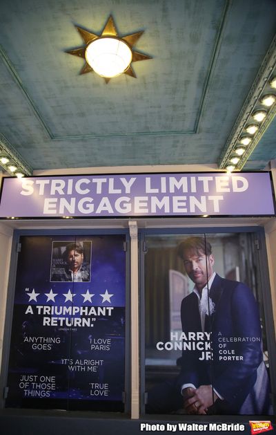 Theatre Marquee  for "Harry Connick Jr. - A Celebration of Cole Porter" Photo