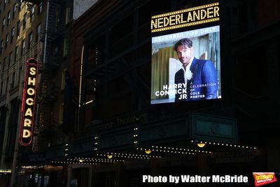 Theatre Marquee for "Harry Connick Jr. - A Celebration of Cole Porter" at the Nederla Photo