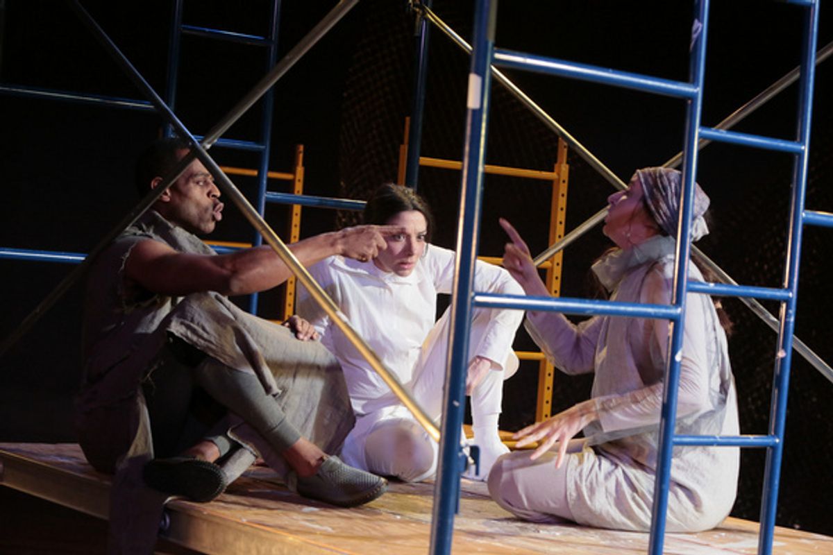 Tommie J. Moore, Lisa Birnbaum, Emily Fury Daly in Karen Malpede''s Other Than We Obie Photography@Beatriz Schiller2019 at 