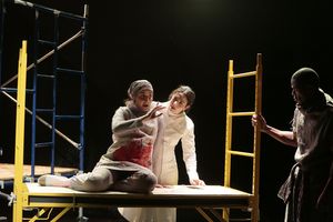 Emily Fury Daly, Lisa Birnbaum and Tommie J. Moore in Karen Malpede''s Other Than We  Photo