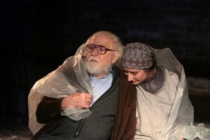 George Bartenieff and Emily Fury Daly in Karen Malpede''s Other Than We Obie Photogra Photo