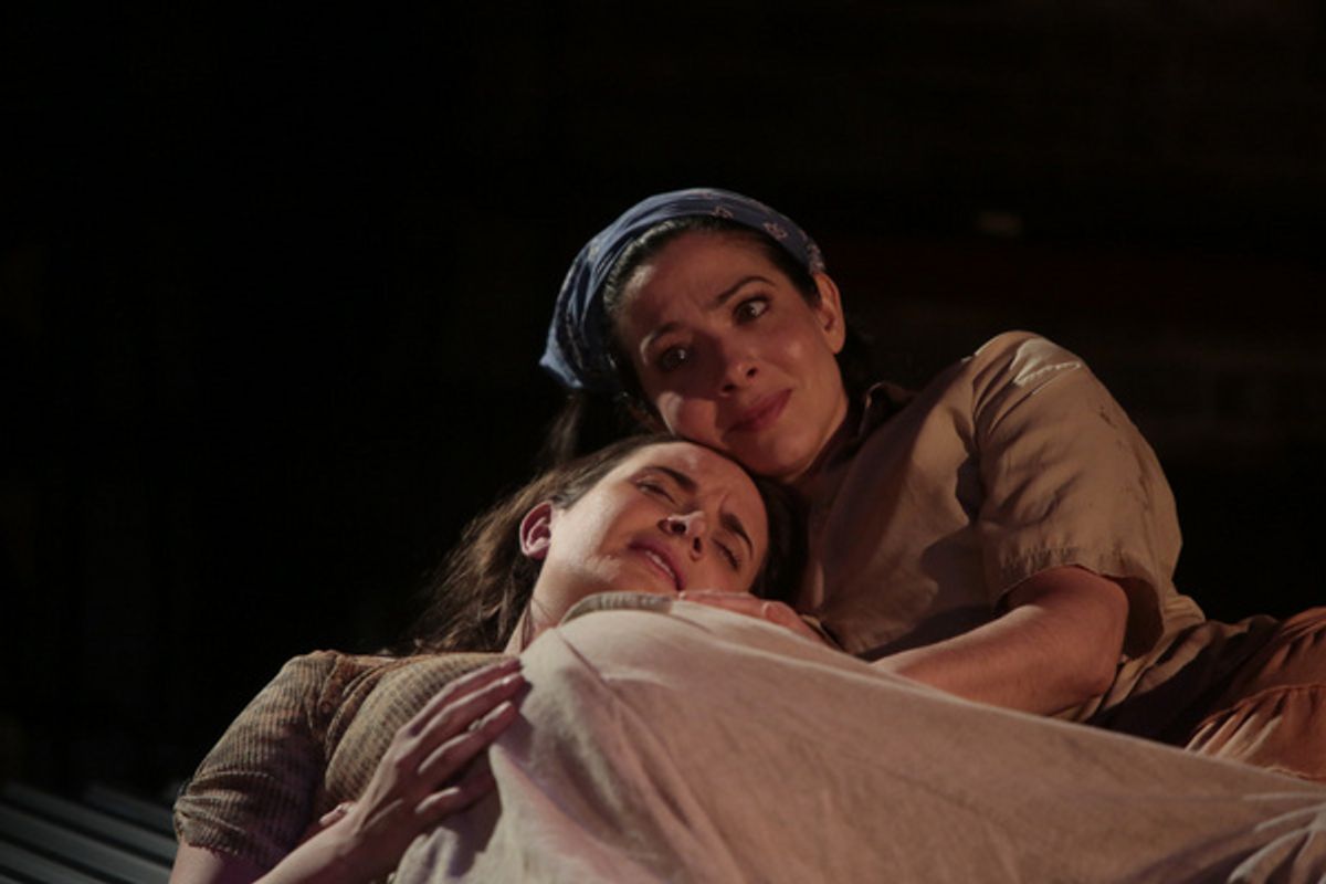 Emily Fury Daly, Lisa Birnbaum in Karen Malpede''s Other Than We Obie Photography@Beatriz Schiller2019 at 