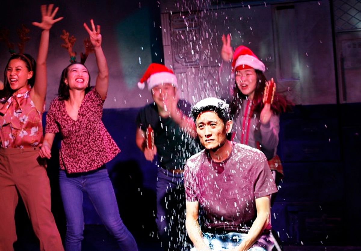 Crystal Yu, Momo Yeung, Jon Chew,Jessie Baek & London Kim at 