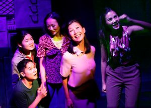 Jon Chew, Jessie Baek & Momo Yeung, Chuja Seo & Crystal Yu Photo