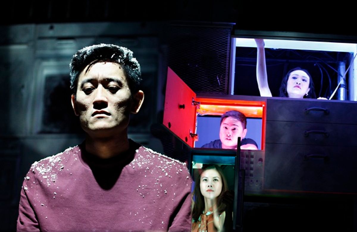 London Kim, Crystal Yu, Jon Chew & Momo Yeung  at 