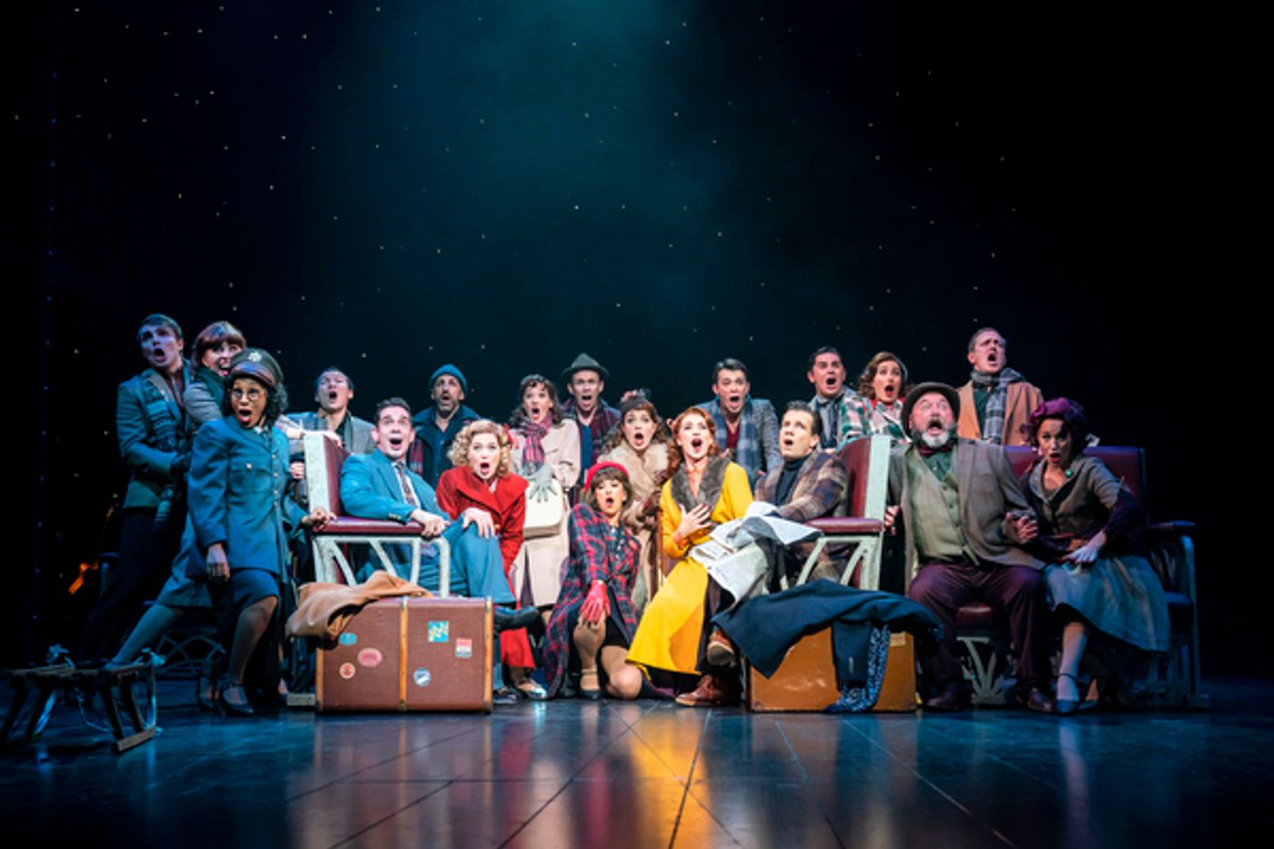 Photo Flash: Check Out Production Photos of WHITE CHRISTMAS at London's Dominion Theatre Photo Flash: Check Out Production Photos of WHITE CHRISTMAS at London's Dominion Theatre Image