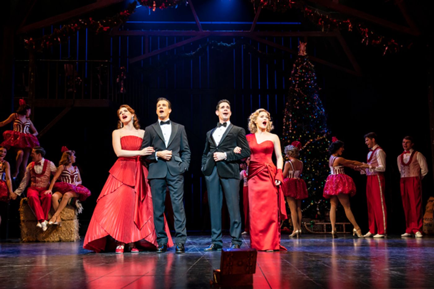 Photo Flash: Check Out Production Photos of WHITE CHRISTMAS at London's Dominion Theatre Photo Flash: Check Out Production Photos of WHITE CHRISTMAS at London's Dominion Theatre Image