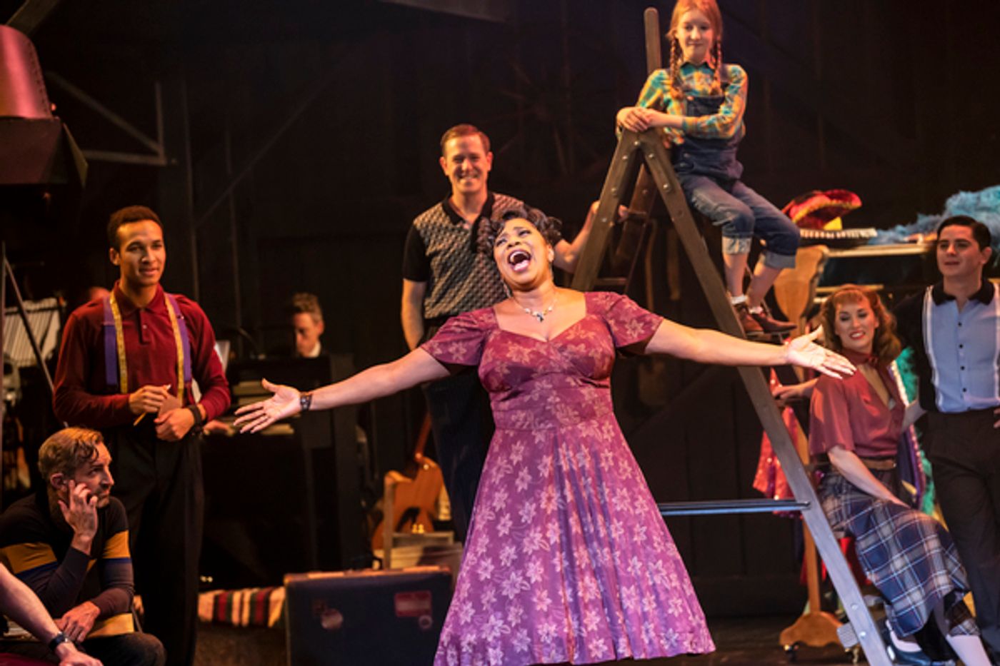 Photo Flash: Check Out Production Photos of WHITE CHRISTMAS at London's Dominion Theatre  Image