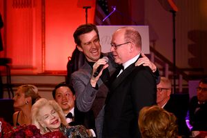 Gavin Creel and His Serene Highness Prince Albert II of Monaco @ BroadwayWorld Gavin Creel and His Serene Highness Prince Albert II of Monaco Photo