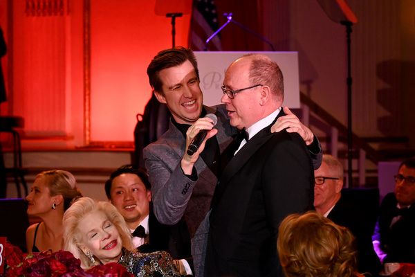 Gavin Creel and His Serene Highness Prince Albert II of Monaco Photo